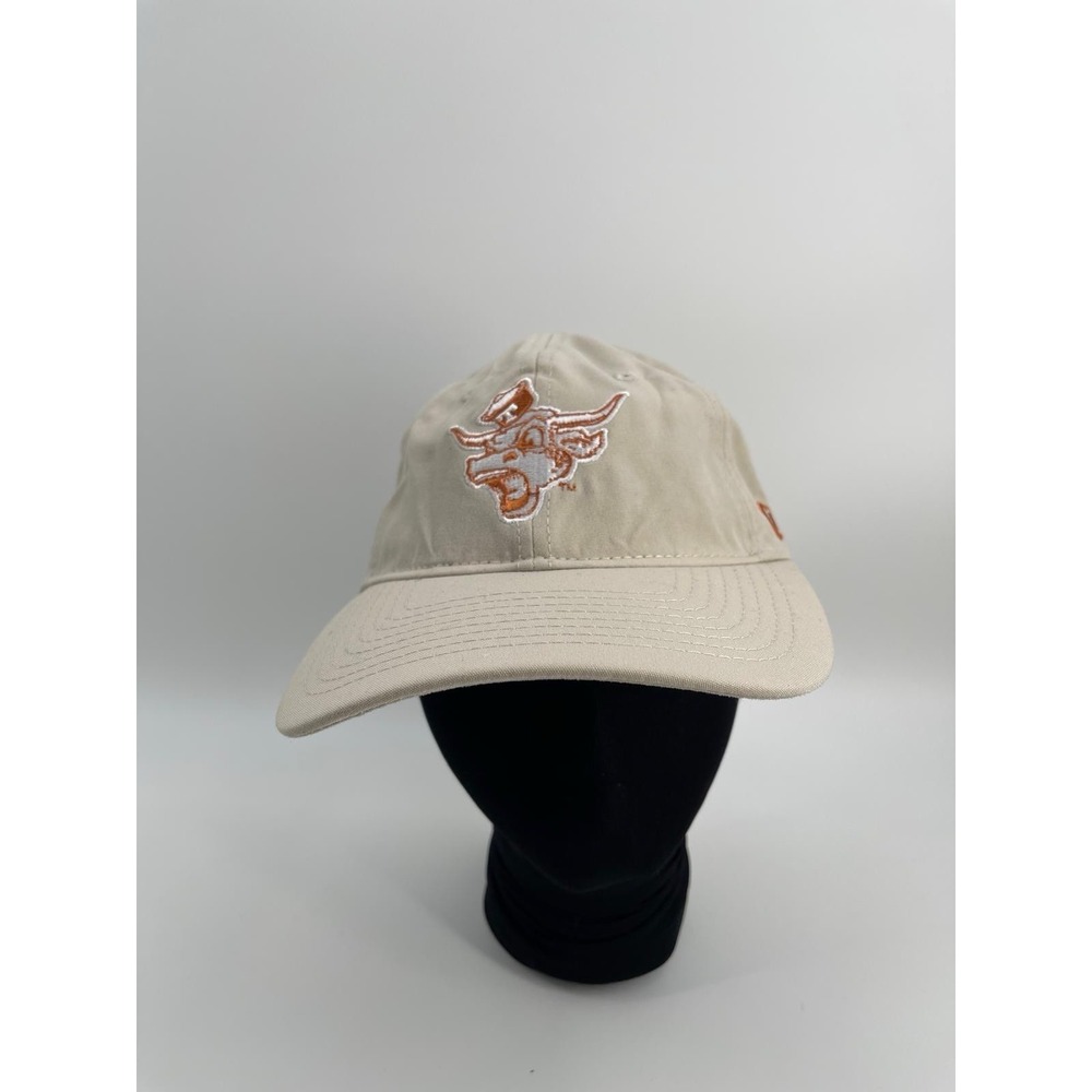 Texas Longhorns New Era Strapback Hat Beige NCAA Adjustable Cap